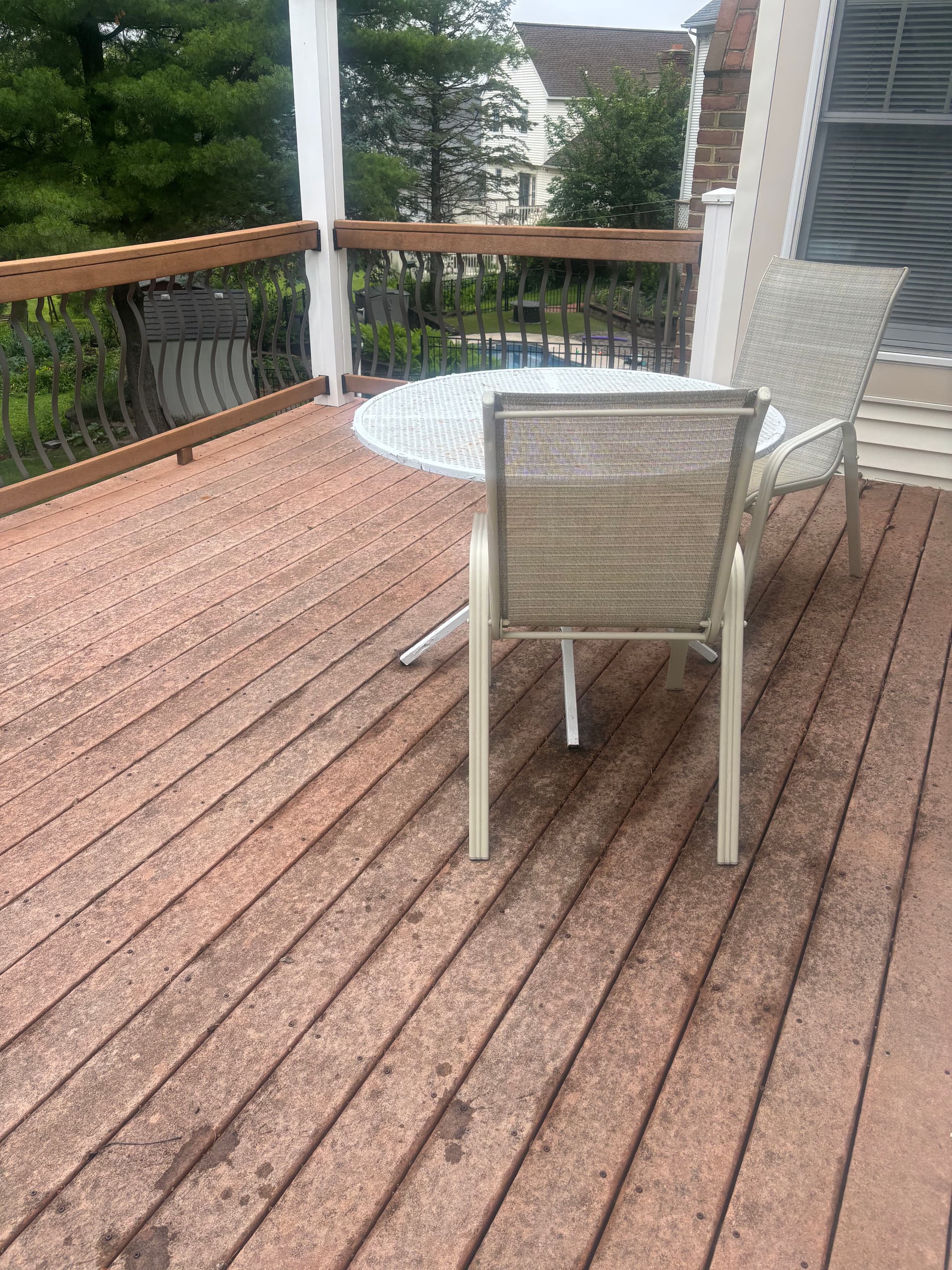 Ephrata Deck Gets a Fresh Clean With Pressure Washing