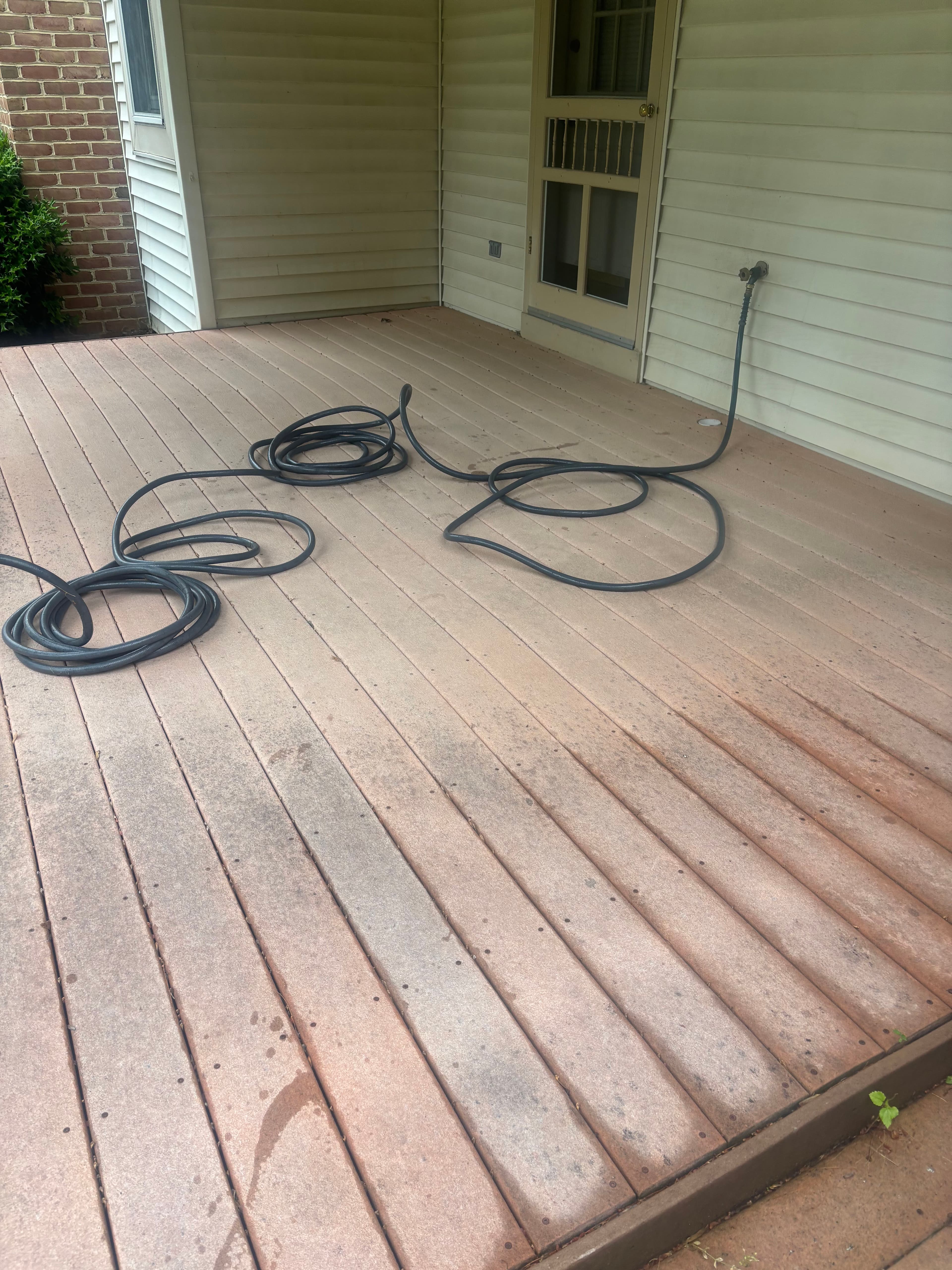 Project Ephrata Deck Gets a Fresh Clean With Pressure Washing image